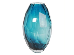 VASO CRISTAL AZUL ALTO